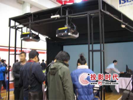寶視屏幕攜手華圖科技亮相ISEC2007