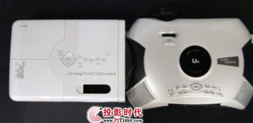 奧圖碼DV11和愛普生EMP-DM1頂部圖