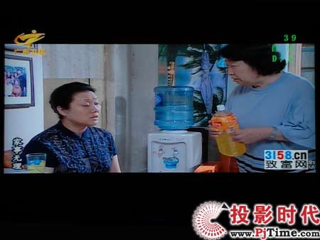 點(diǎn)擊放大,TCL L42E9FR液晶電視機(jī)模擬有線電視效果