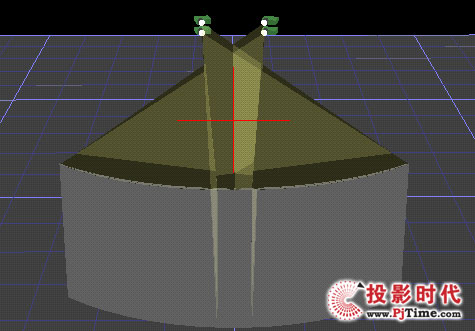 北京航空航天大學兩通道柱幕立體解決方案