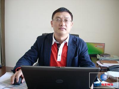 昆明鑫晨科技崔德順：對三菱投影機一直有信心