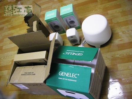 Genelec 6010A 5040A2.1監聽音箱聽之初體驗