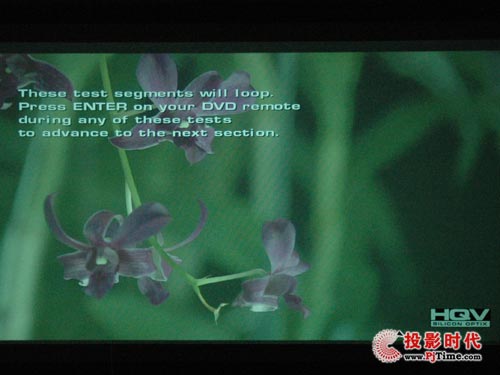 富可視IN3186投影機抗噪測試