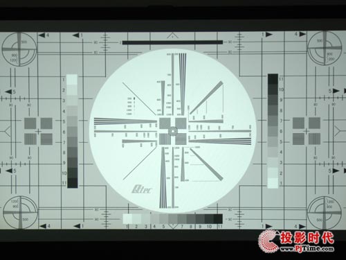 富可視IN3186投影機抗噪測試