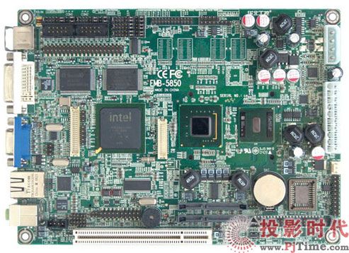 華北工控新推嵌入式工業主板EMB-5850