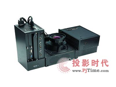科視推出世界首款LED光源背投拼接墻