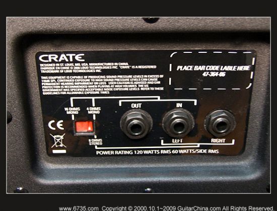 讓聲浪推動耳膜 Crate分體電吉他音箱評測