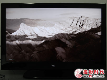 TCL L46P10FBE藍光互聯網電視：灰階對比度測試