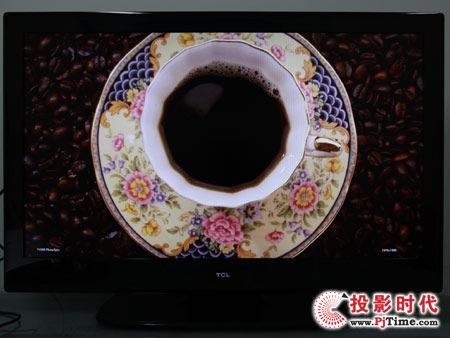 TCL L46P10FBE藍光互聯網電視：灰階對比度測試