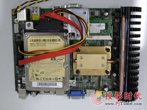 華北工控多媒體廣告機BIS-6550拆解