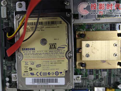 華北工控多媒體廣告機BIS-6550拆解