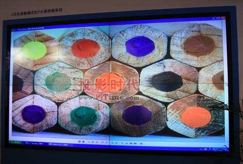 廣電光顯背投整機亮相InfoComm2009