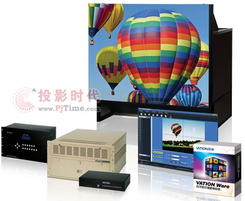巨洋正式發布“倍顯”系列DLP顯示墻單元產品