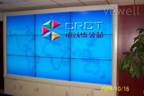 征戰2010大屏拼接市場 Vewell專業顯示器拼接工程案例精選
