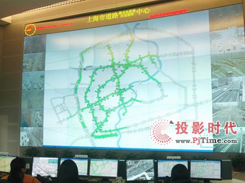上海市政道路應急指揮中心大屏工程案例介紹