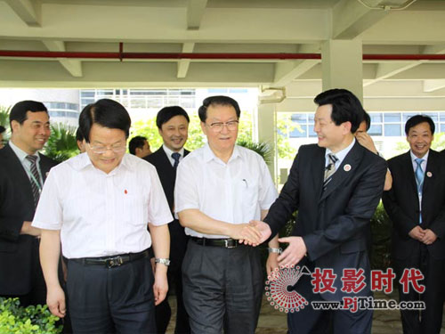 中共中央政治局常委李長春視察雅圖