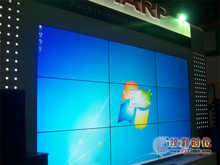大視電子超高分3X3解決方案助Sharp多屏拼接新品發布