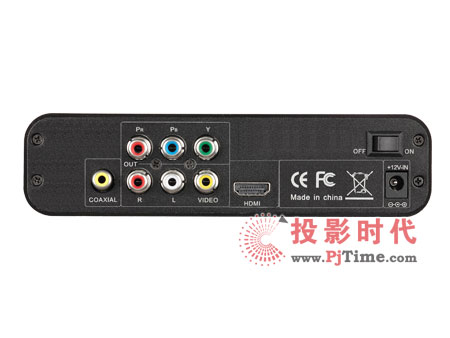 憶捷X5高清播放機接口