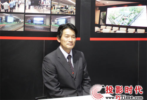 夏普商用顯示部門負(fù)責(zé)人友田洋一