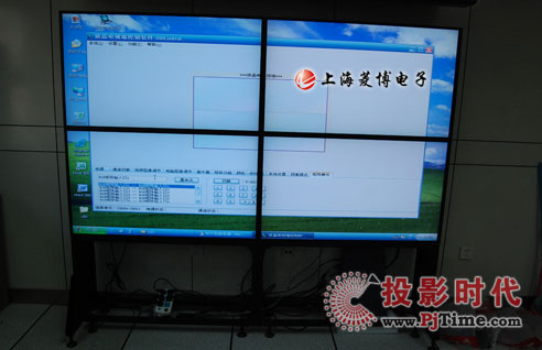上海菱博液晶拼接大屏幕應用于北京海淀區政府