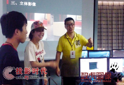 三維動漫真給力 長職學生來數虎