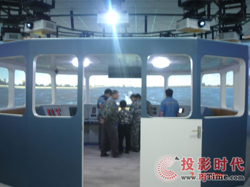 法高電子360°超大環(huán)形金屬硬幕應(yīng)用于沈陽某軍區(qū)