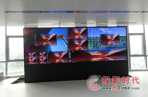 安立信液晶拼接助力成都飛機設計研究院
