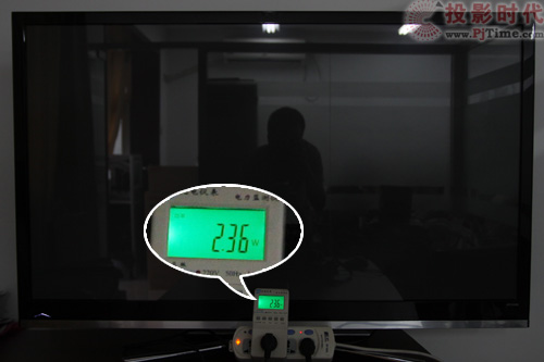 長虹3DTV51858待機功耗實測