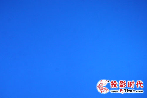 藍色投影實拍