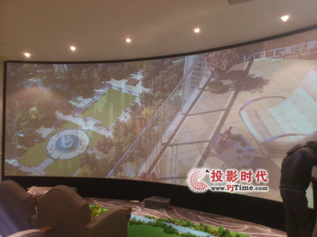 大視電子MPG202成功服務于合肥某房產售樓處