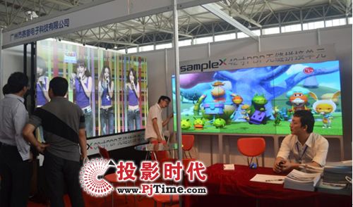 賽普科技全新PDP無縫拼接產品驚艷昆明安博會