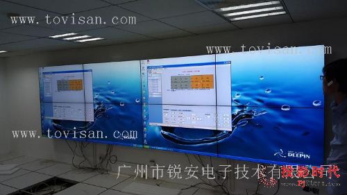 55寸液晶拼接—銳安液晶拼接案例