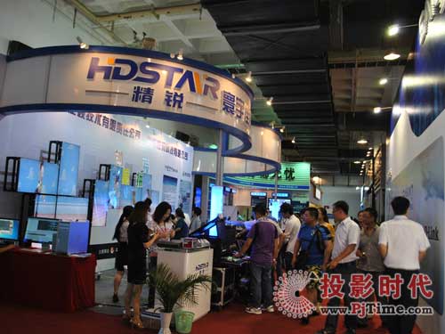 BIRTV 2012:寰宇、影佳、菱博共同打造異形拼接系統