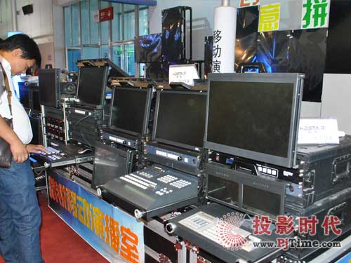 BIRTV 2012:寰宇、影佳、菱博共同打造異形拼接系統