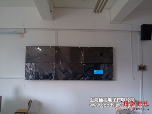 仙視液晶拼接屏PD40N2成功應用于廣西民族大學
