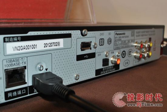 松下DMR-BWT820GK藍光錄像機亮相CIT2012