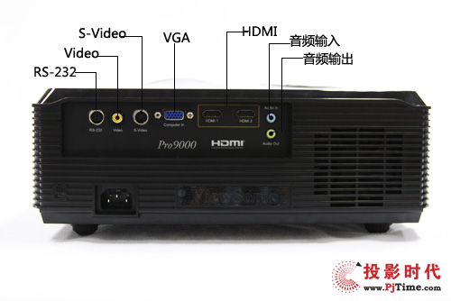 優派Pro9000接口