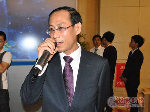 豐信達科技總經理黃澤武發表致辭