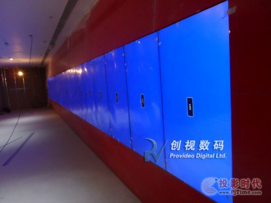創視數碼為成都全城熱戀鉆石商場提供液晶拼接大屏幕