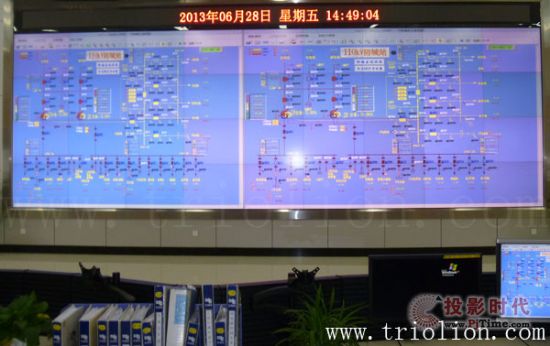 彩訊科技成功打造廣西省防城港供電局大屏幕監控系統