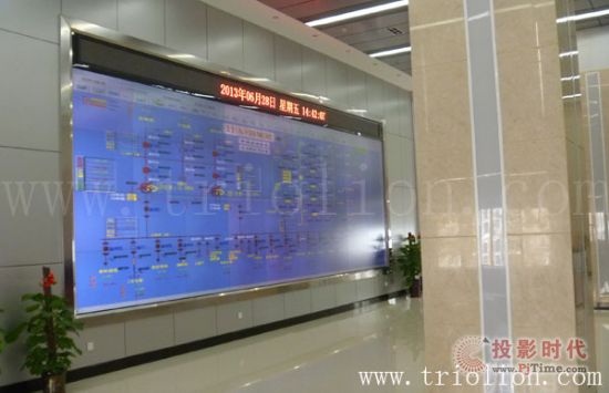 彩訊科技成功打造廣西省防城港供電局大屏幕監控系統