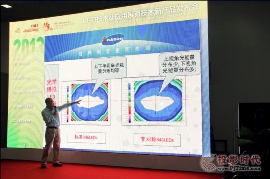 雷曼光電攜“346非對稱橢圓LED產品”亮相光電博覽會