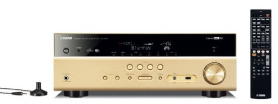 雅馬哈7.2聲道數碼家庭影院收音擴音機RX-V577