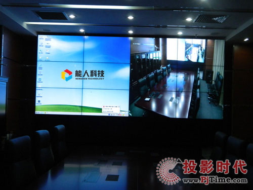 能人NEC超窄邊液晶拼接助力大學校園