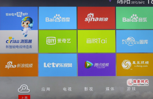 上網”欄