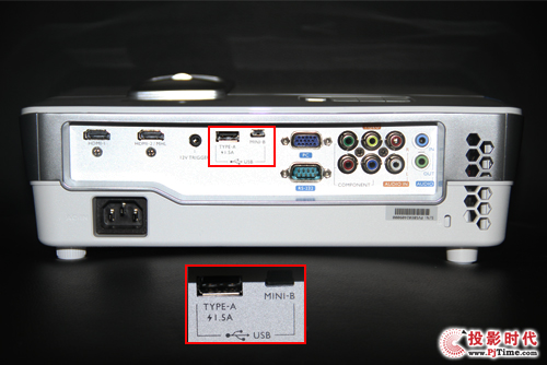 明基W1075接口