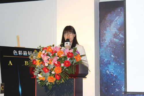  優派中國區投影機產品經理金麗女士