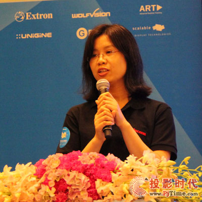 贏康技術(shù)部經(jīng)理沈湘慧女士