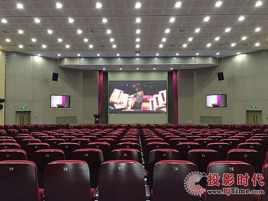SI黑鉆石拼接投影幕落戶中檢院報告廳 樹立大尺寸高亮環境應用典范