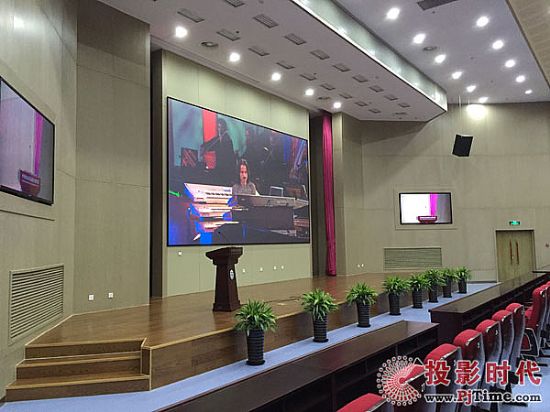 SI黑鉆石拼接投影幕落戶中檢院報告廳 樹立大尺寸高亮環境應用典范